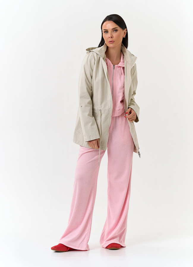 Женская ветровка с капюшоном модель № 33137 в кредит