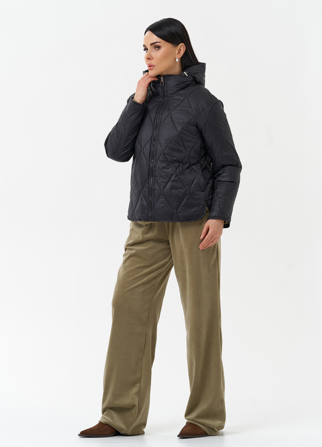 Женская стеганая куртка модель № 28282 в рассрочку