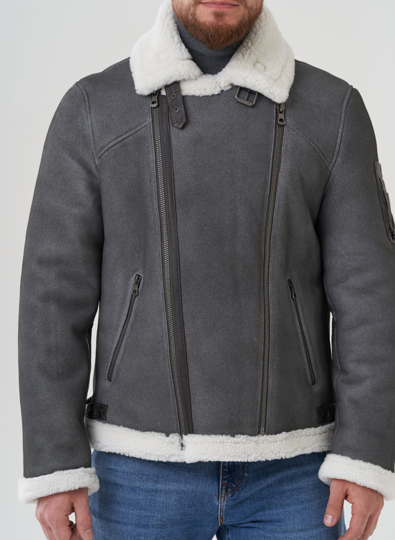 Дубленка мужская 