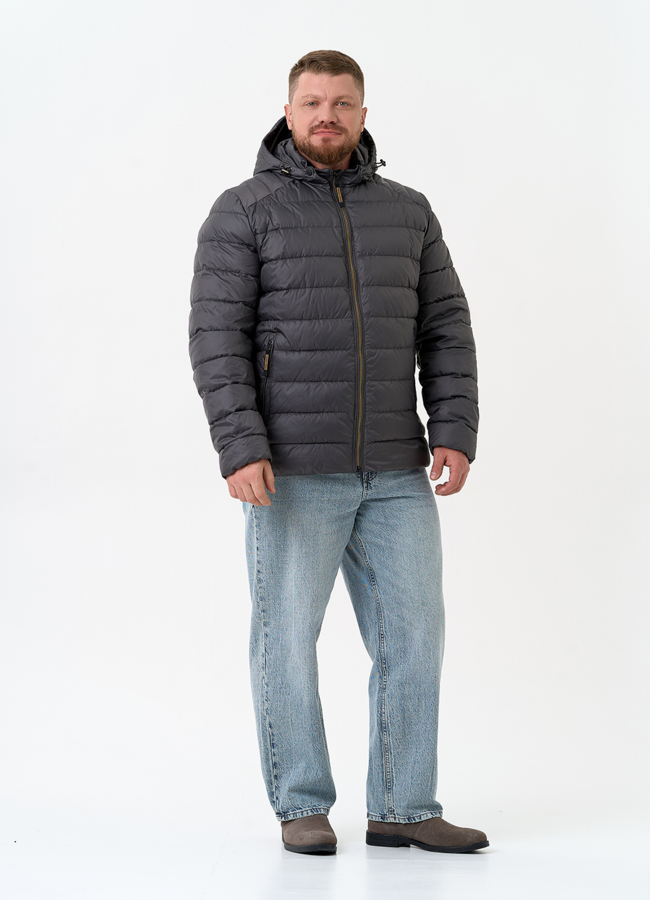 Куртка мужская с капюшоном модель № 32519 в кредит