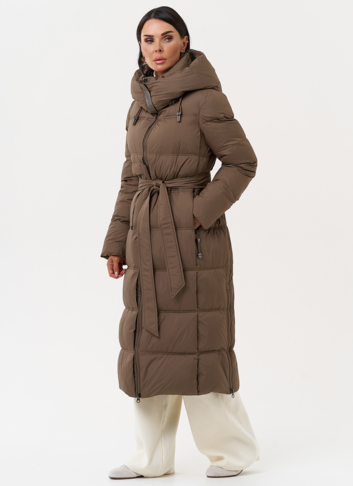 Женское зимнее пальто с капюшоном