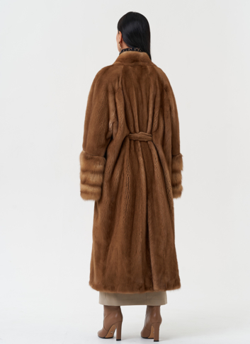 Женская шуба из скандинавской норки