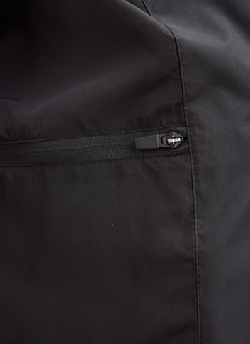 Мужской черный пуховик больших размеров