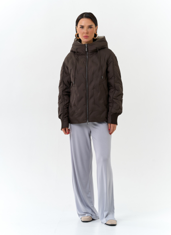 Женская куртка с капюшоном