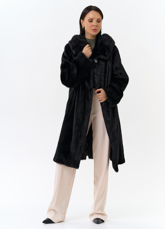 Шуба норка модель № 29465 универмаг малина